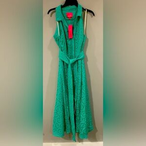 Beautiful Lilly Pulitzer Eyelet Midi Shirtdress - NWT